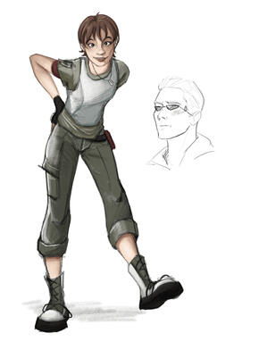 Textured Rendered Fullbody