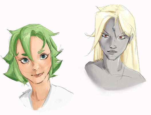 Sketchy Headshots